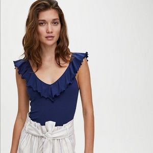 buy1get1 50% off!- Aritzia (Wilfred) pink bodysuit !